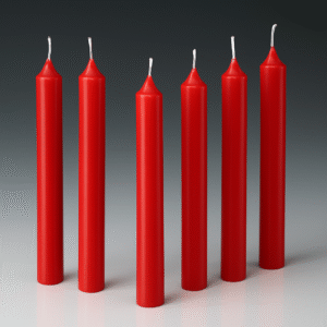 Classic Red Dinner Candles (50 PEICES)