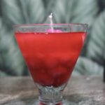 Red Velvet Flame Candle