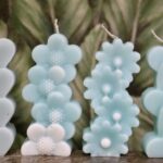 Blue Harmony Decorative Candles