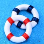 Mini Nautical Lifebuoy Rings 4pc set