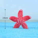 Mini Coral Star Ornament 5pc set