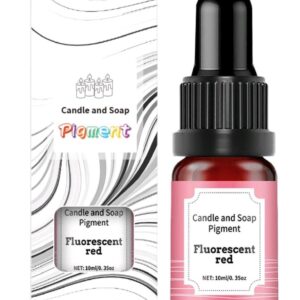 FlameGlow Fluorescent Red Pigment Drops