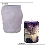 Floral Glow Artisan Candle Mold Set