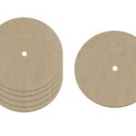 10 inch Round MDF Clock Base - 3mm