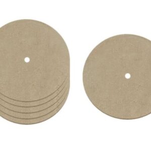 10 inch Round MDF Clock Base - 3mm