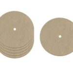 8 inch Round MDF Clock Base - 3mm